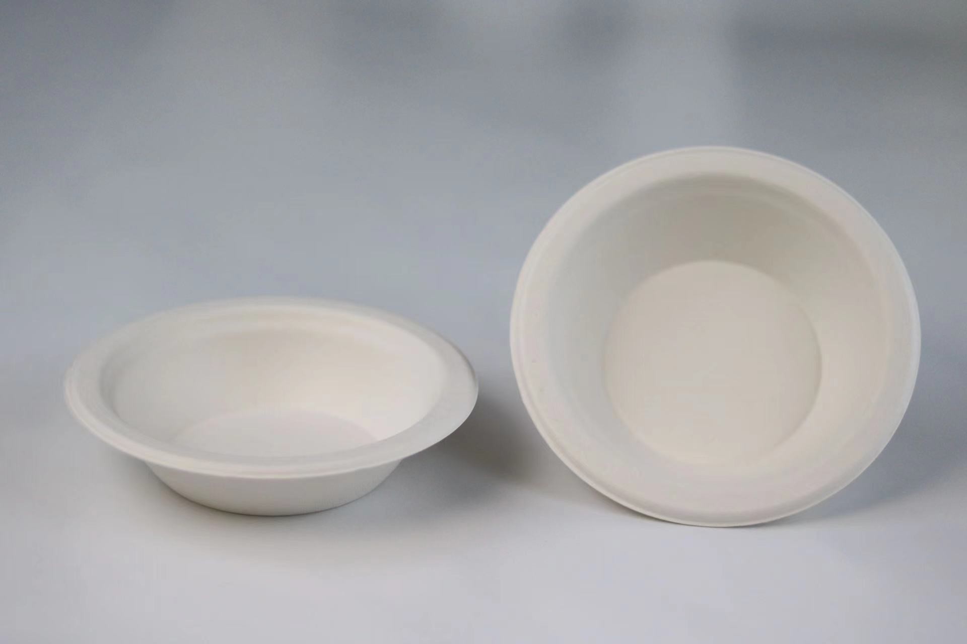 OEM Bagasse Salad Bowl Environmentally Friendly Disposable Food Containers