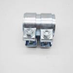 Galvanized Double Band 95mm Stainless Steel Exhaust Clamps