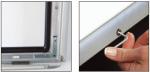 17mm A3 Lockable Poster Frames