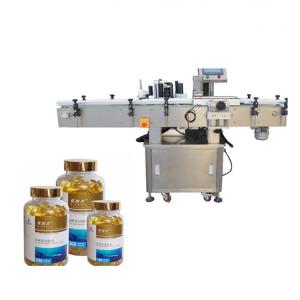 China Wood Packaging Round Bottle Labeler , Electric Driven Sleeve Labeling Machine wholesale