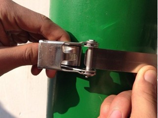 LKS-400mm Universal Stainless Steel Clamping Ties