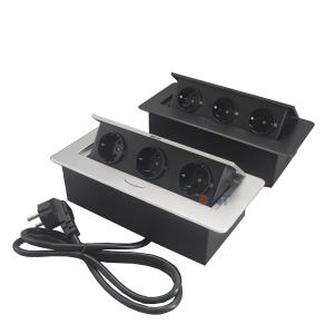 China 16A 240V Cable Cubby Pop Up Socket Table Power Outlet wholesale