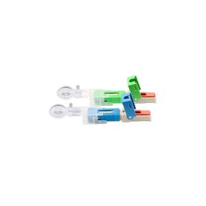 China APC SM MM Fiber Optic Fast Connector 50MM Length wholesale