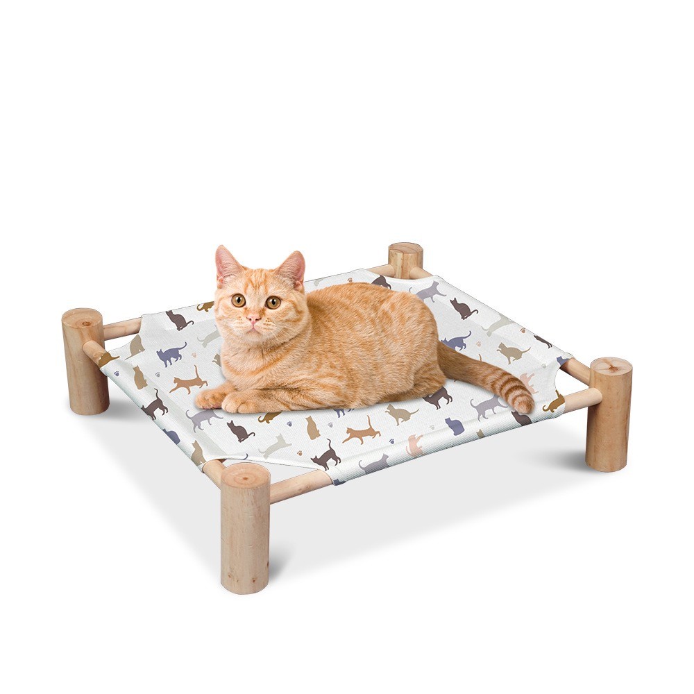 Custom Sublimation Blank Wooden Pet Hammock Bed For Sublimation Photo Printing