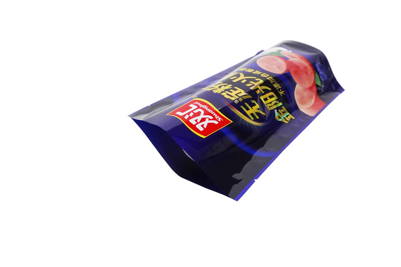 Disposable Resealable Zipper Heat Sealing Top Rack Up Packaging Laminated Plastic Bag