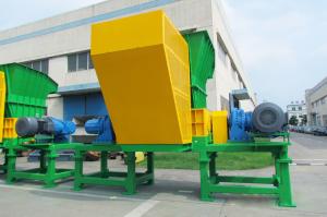 China Durable Double Shaft Shredder High Performance Waste Plastic Recycling wholesale