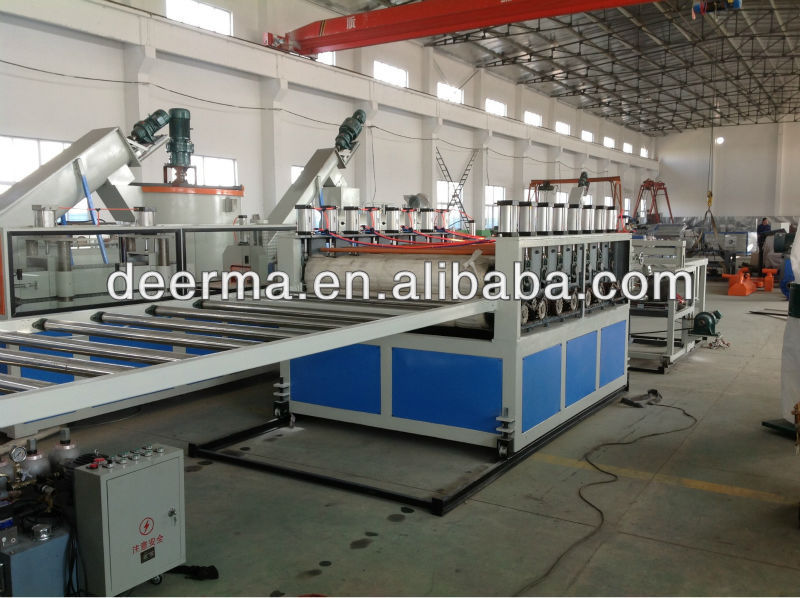 Furniture Board Making Machine 200kg/h - 500kg/h WPC Board Production Line
