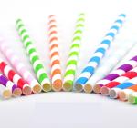 Customized Biodegradable Drinking Straw Coffee Cocktail Eco Friendly Paper