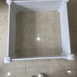 Weather Resistant Classic PVC Planter Box Elegant Appearance