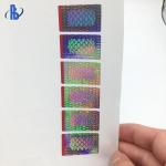 Tamper Proof Hologram Stickers For Confidential Document / Certificate