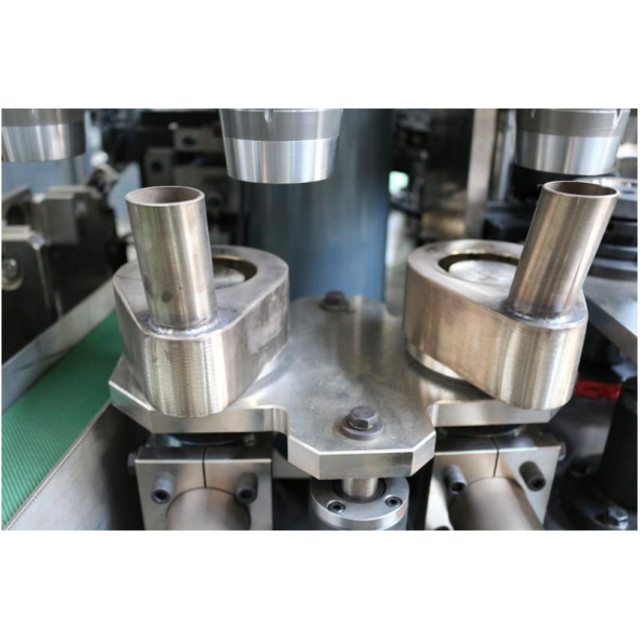 PE Coated Paper Ice Cream Cup Making Machine Ultrasonic Heating Sealing with Cup Lid