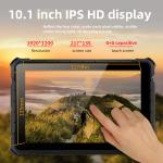 NFC RFID 1000 Nits RJ45 Industrial Rugged Tablet Face Recognition