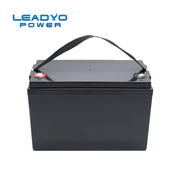 LEADYO 12V 100Ah Rechargeable Battery Lifepo4 Battery Pack 5000 Times Long Life