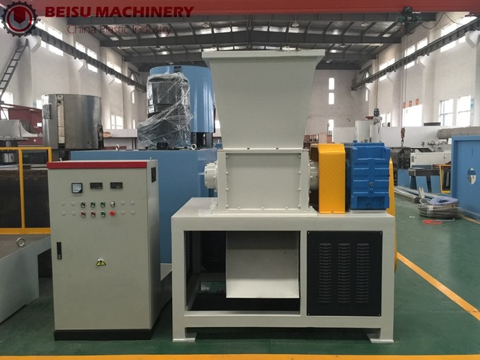 High Efficiency Industrial Shredder Machine , PVC Shredder Machine Intelligent Feeding
