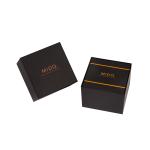 Leatherette Paper Watch Boxes Single Watch Box With Foam Insert