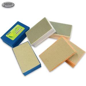 China Diamond Hand Polishing Pad Professional Grade Pad For Glass Marble Concrete Stone Polishing wholesale