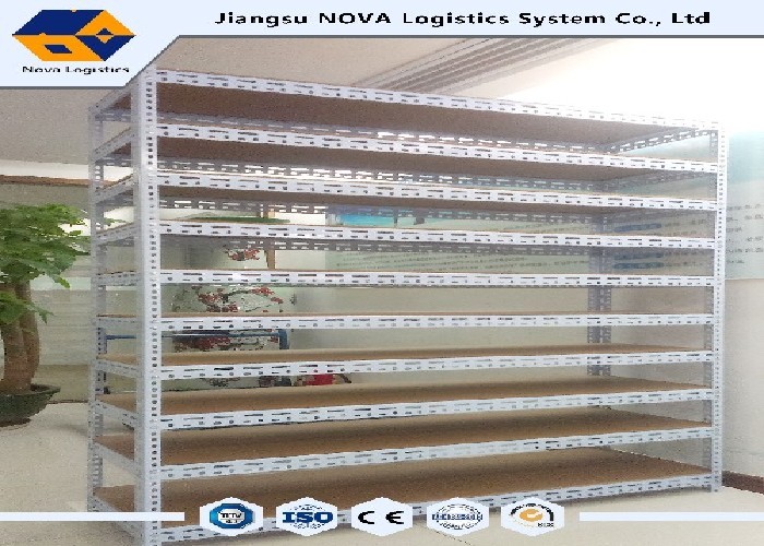 Easy Install Combination Light Duty Storage Rack With Slotted Angle 100kg - 120kg / Layer