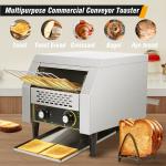 220V Commercial Electric Conveyor Toaster for Hotel/Restaurant Kitchen Food
