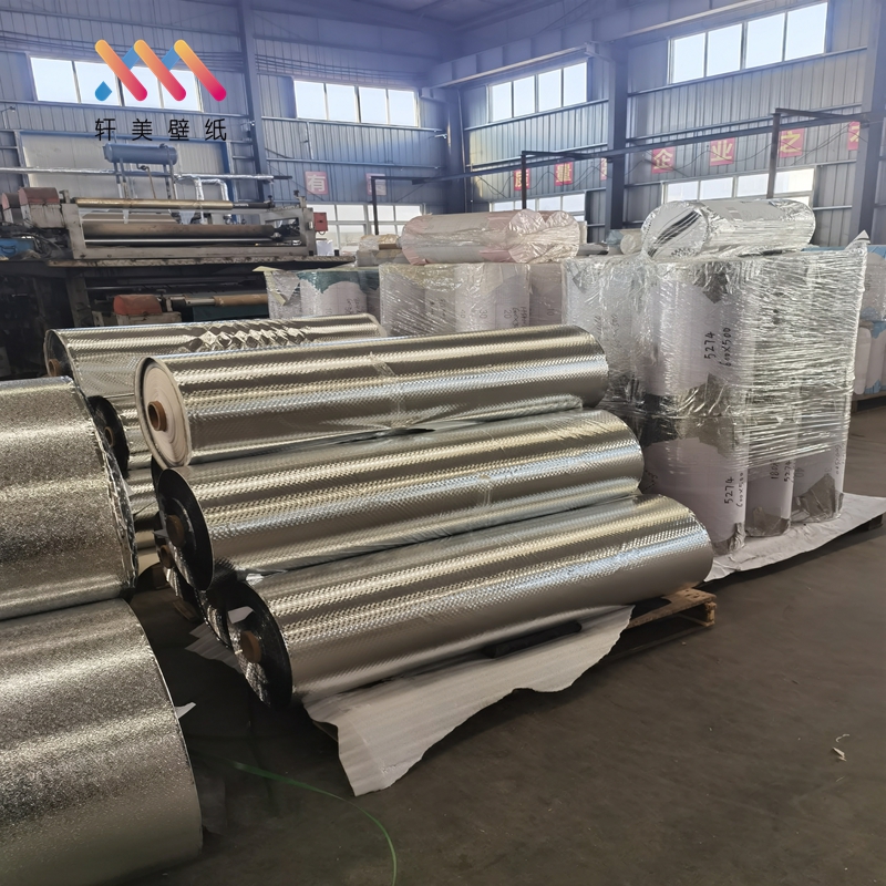 60cm 120cm Aluminium Foil Wallpaper Kitchen Peel And Stick Kitchen Wall Paper