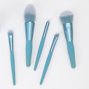 China Matte PBT Hair 5pcs Makeup Brush Set Mini Travel Makeup Brush Set wholesale