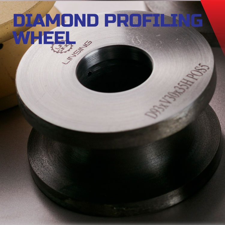 Top-Notch A Grade Diamond Tools for Profiling Wheels Vacuum Brazed Stone Granite Marble