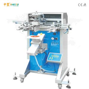 China Flat Semi Automatic Screen Printer With Moving Table wholesale