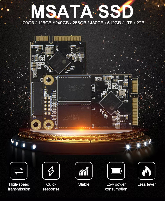 Fast 85000 IOPS Mini Sata Ssd 512 Gb 1tb 2tb