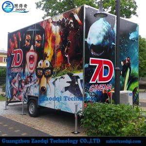 China Newest motion chairs truck mobile Xd cinema interactive 7d cinema for sale wholesale