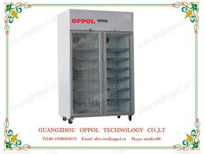 China OP-711 Double Glass Door Digital Temperature Controller Pharmacy Freezer wholesale