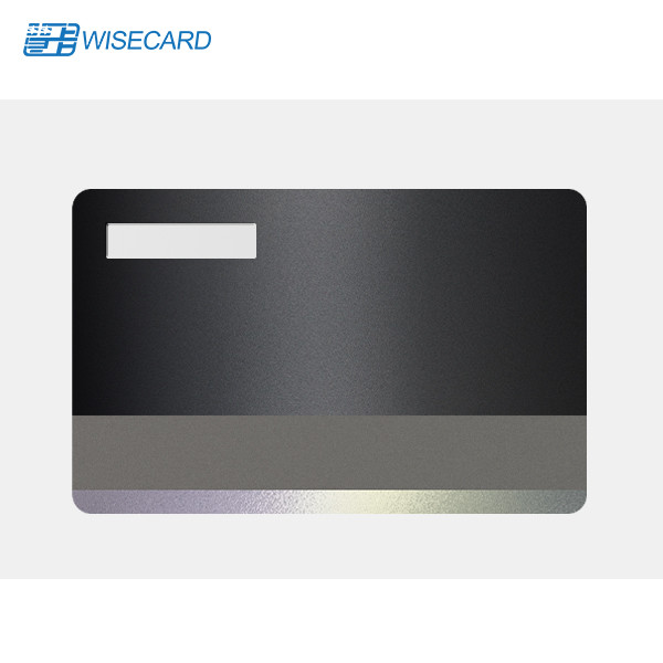 Wisecard WCT Smart Credit Card Metallic NFC Cards For Digital Signature Authentication