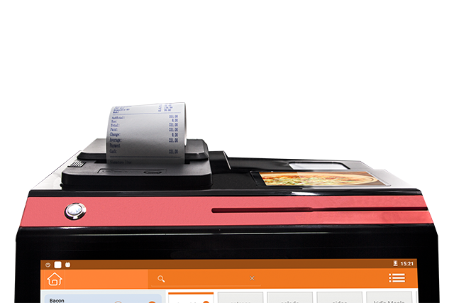 14'' Full HD 1080P All-in-One POS Register Machine 680Plus with Built-in 2D Barcode Scanner