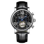 Hardlex Glass Luxury Mechanical Watches 22mm Band Width Buckle Clasp