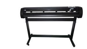 China Dark Grey 54 Inch 1350mm Manual Contour Vinyl Cutter Machine wholesale