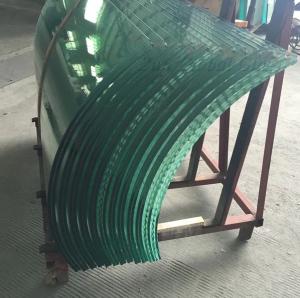 China Toughened Curved Glass,Bending Tempered Glass For Construction wholesale