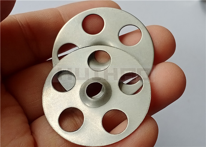 1-1/4" 4-Claw Metal Fixing Washers For Gypsum Board Extruded Plate Insulation Thermalboard Fixed Backer Boards