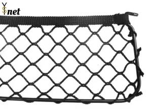 China 1 Inch Nylon Cargo Net 30*12cm / 25*15cm Nylon Tailgate Net For Cars wholesale