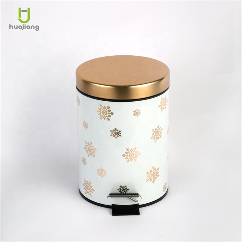 Iron Structure Foot Pedal Trash Bin A Durable and Practical Solution for Household Waste Management in 2021