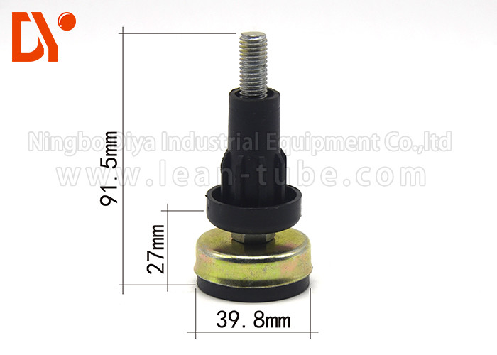 Castor Pipe Clamp Clip Metal Material Connected / Welded Robust Design