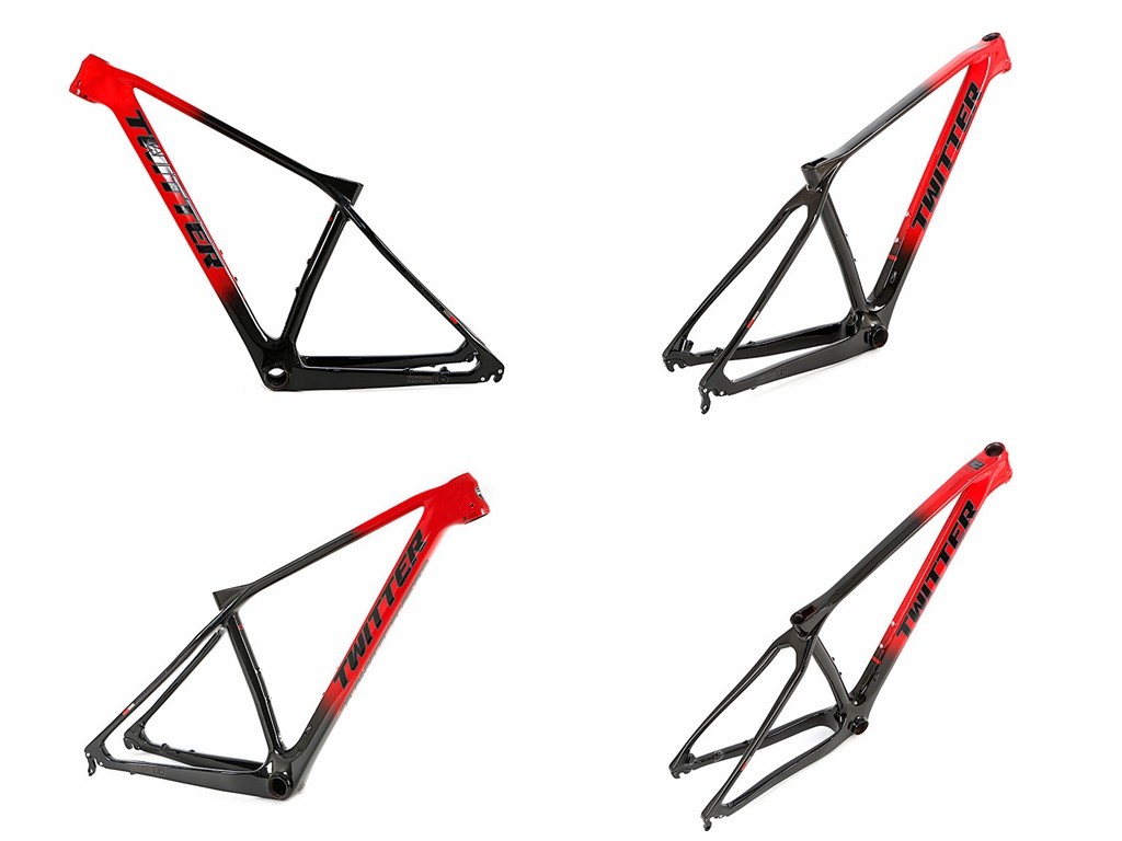 Twitter PREDATOR XC Lever Carbon Fiber Hardtail Mountain Bike Frame 29