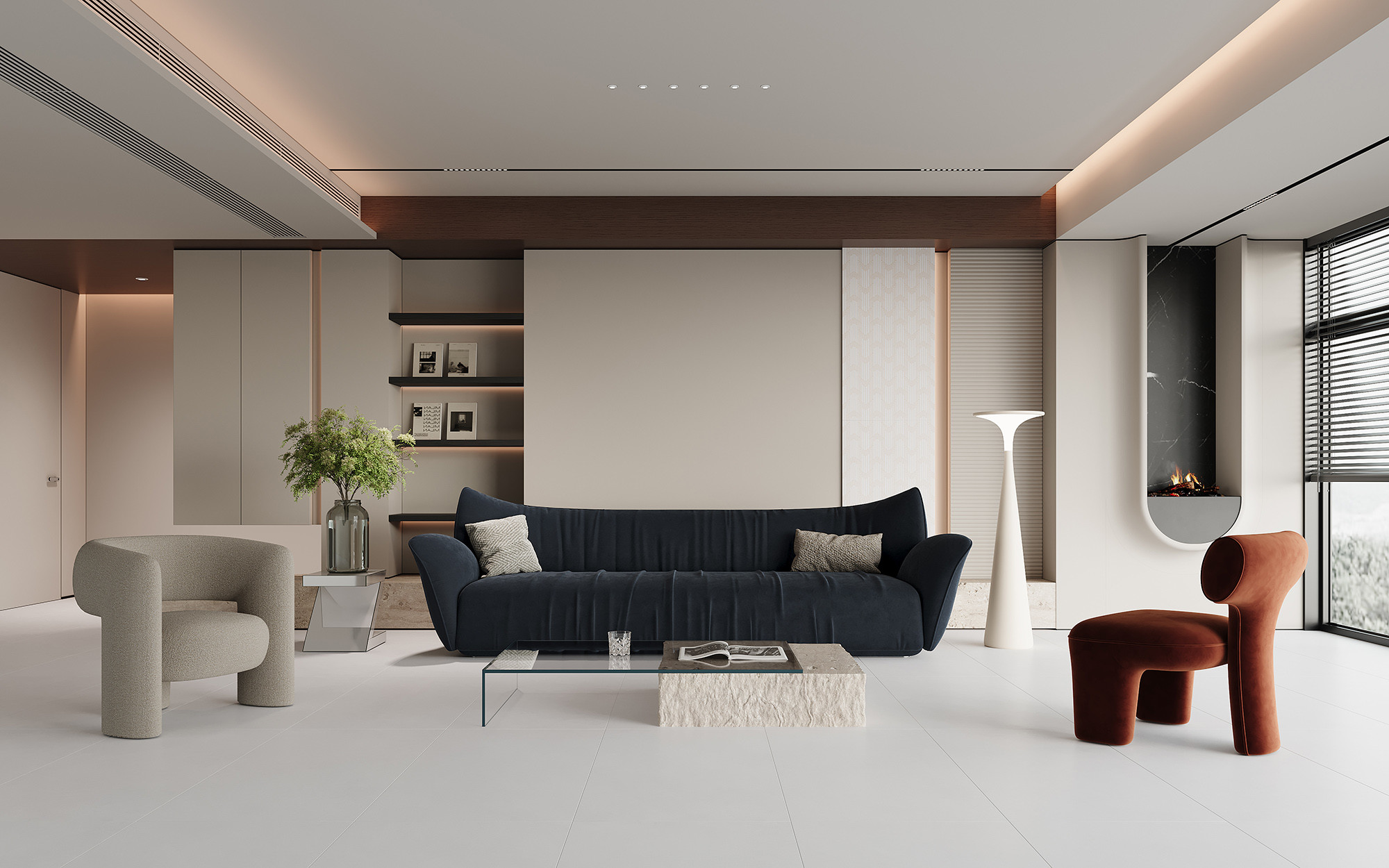 Beige Yellow 600x1200mm Matt Glazed Porcelain Tiles For Balcony And Wear-Resistant Floor Tile For Kitchen