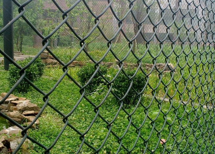 3mm Galvanized Chain Link Fence , Diamand 6 Ft Welded Wire Fencing Panels