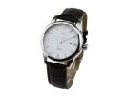 Quartz Movt Leather Wristband Watch , 10ATM Waterproof Classic Leather Watch