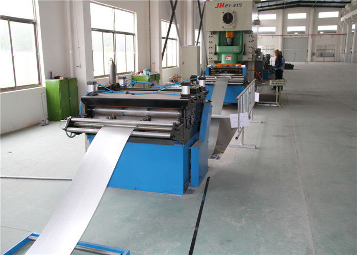 Galvanized Outdoor Flexible Perforated Cable Tray Machine with Decoiling / Feeding / Guiding