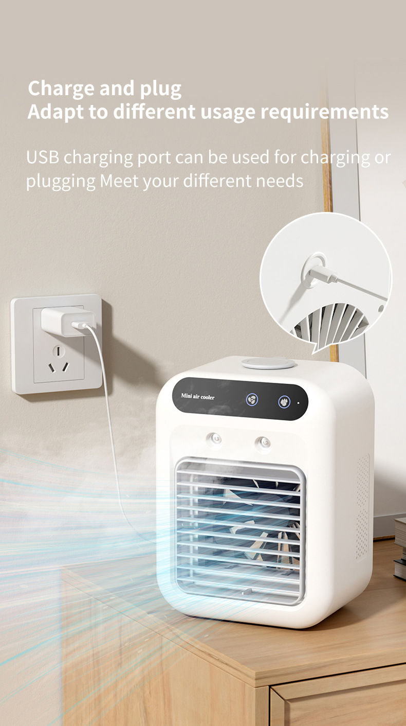 2024 Portable Evaporative Air Cooler for Room and Office Cooling Needs