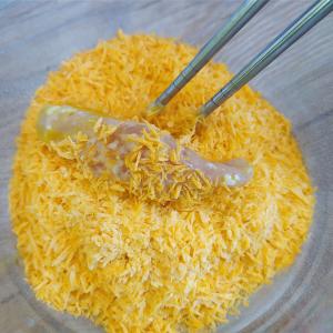 China Panko Breadcrumbs 4-6mm Needle Shape Yellow Panko Breadcrumbs wholesale