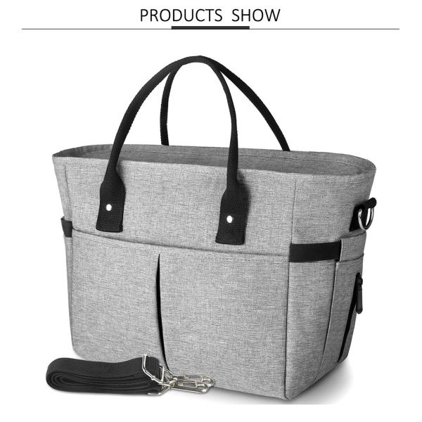 Durable Large Lunch Box Bag Drinks Holder for Adults Work Picnic Beach