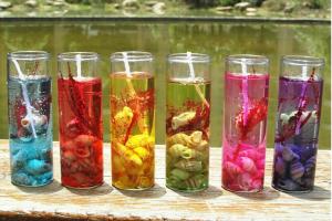 China Glass Gel Candle wholesale
