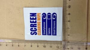 China alcohol glasses wet wipes tissue wholesale