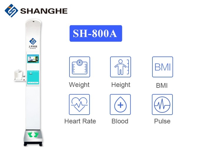 Health Blood Pressure 210cm 299 mmHg Body Mass Weight Scale