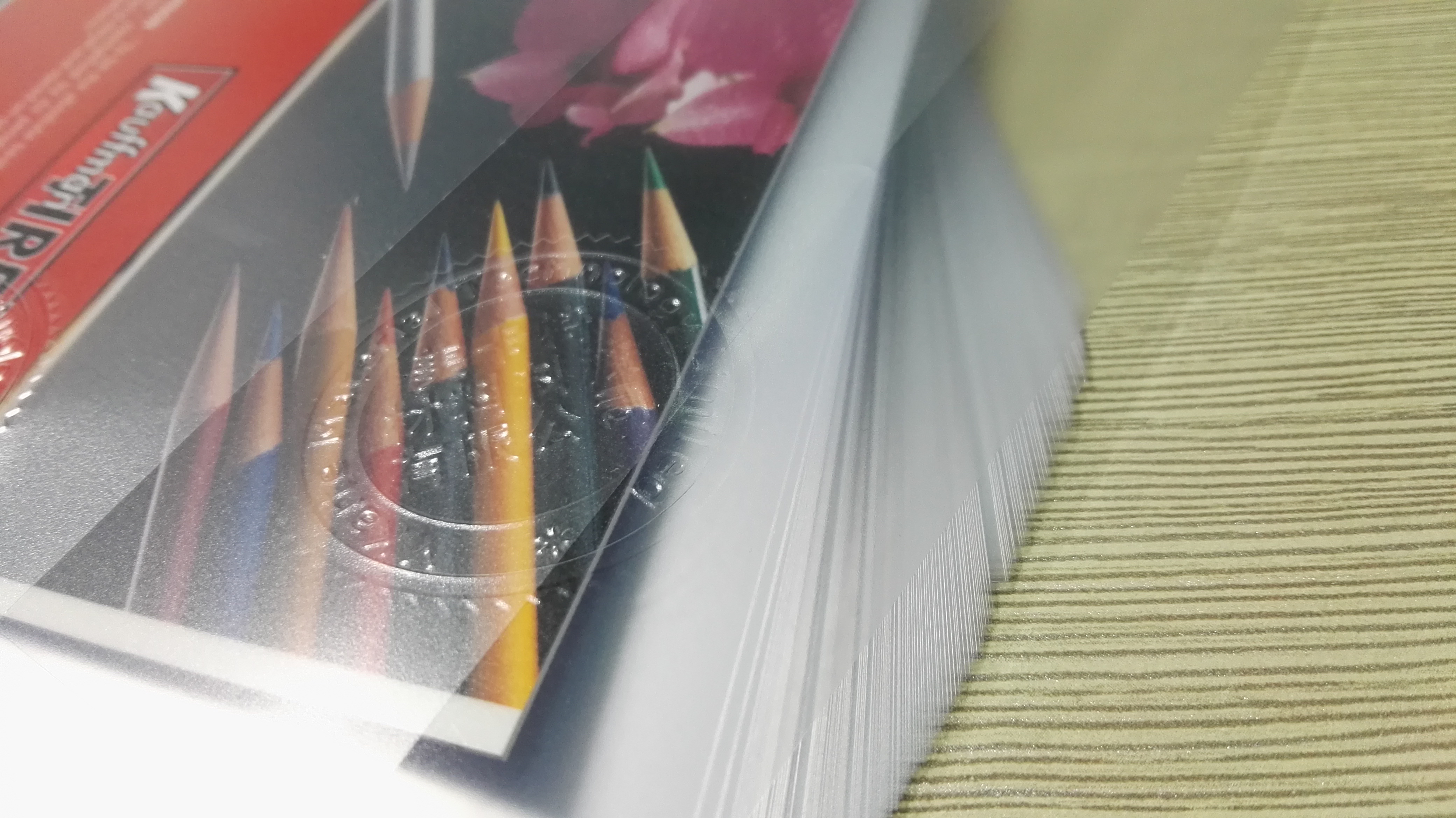 High Adhesion PVC Coated Overlay Film for Laminating Social Security and IC Cards